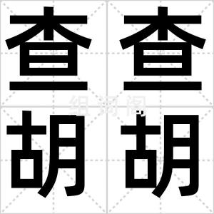 查查胡胡