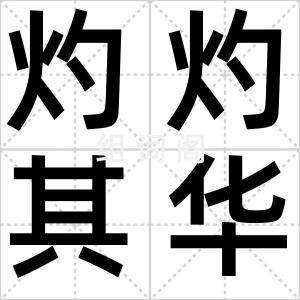灼灼其华