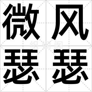 微风瑟瑟