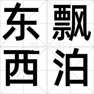 东飘西泊
