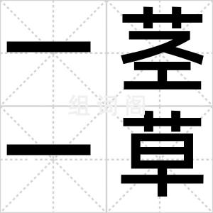 一茎一草