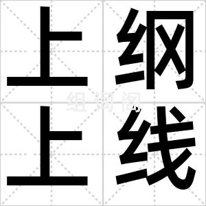 上纲上线