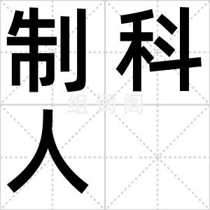 制科人