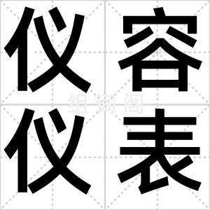 仪容仪表