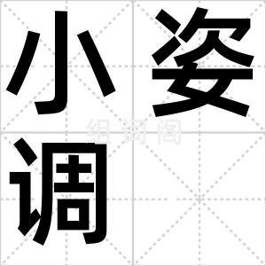 小姿调