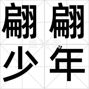 翩翩少年