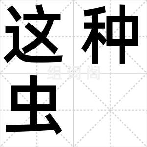 这种虫