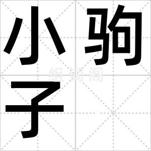 小驹子
