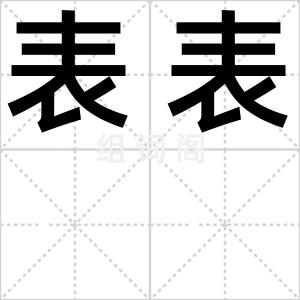 表表