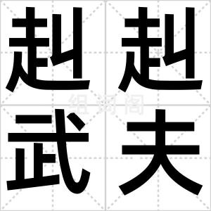 赳赳武夫