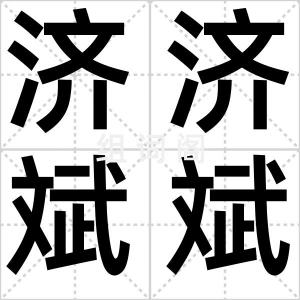 济济斌斌