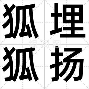 狐埋狐扬