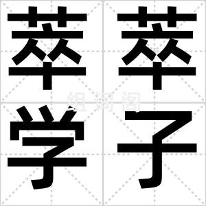 萃萃学子