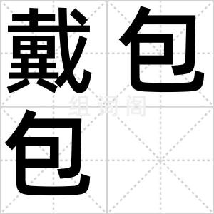戴包包
