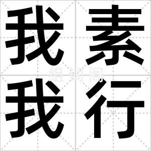 我素我行