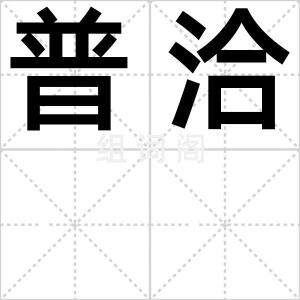 普洽