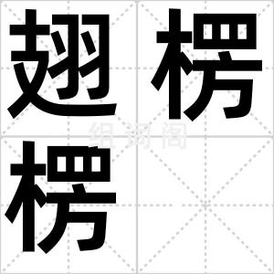 翅楞楞