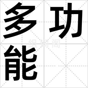 多功能