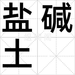 盐碱土
