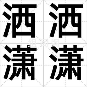 洒洒潇潇