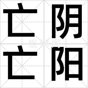 亡阴亡阳