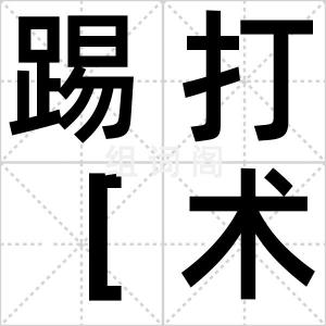 踢打［术］