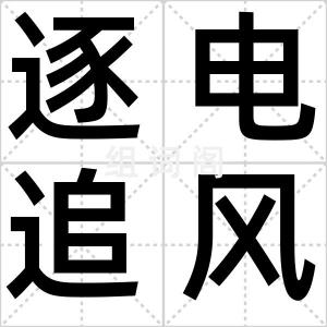 逐电追风