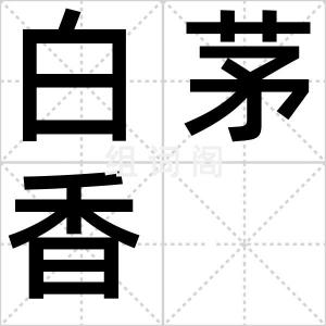 白茅香