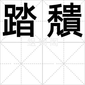 踏穨