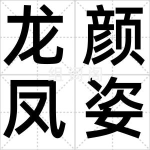 龙颜凤姿