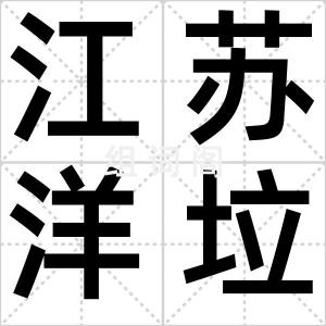 江苏洋垃圾