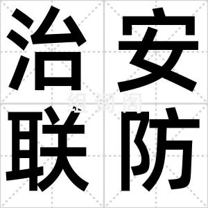 治安联防队