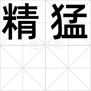 精猛