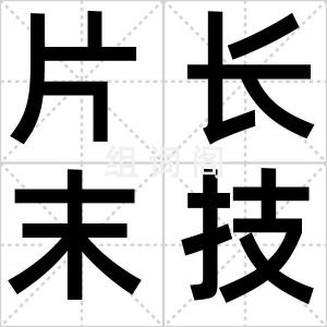 片长末技