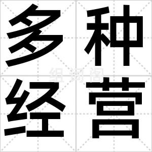 多种经营