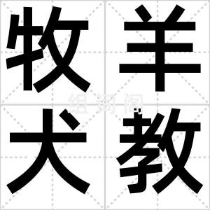 牧羊犬教育