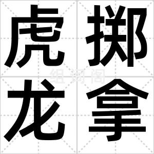 虎掷龙拿