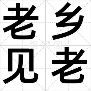 老乡见老乡