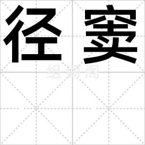 径窦