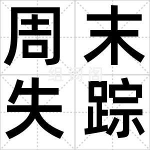 周末失踪族