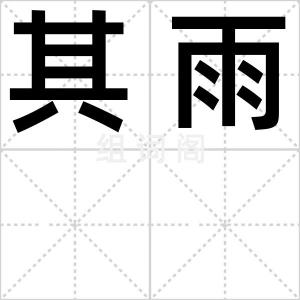 其雨