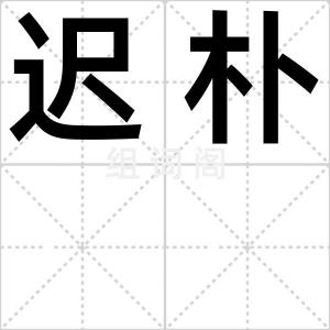 迟朴