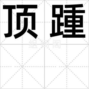 顶踵