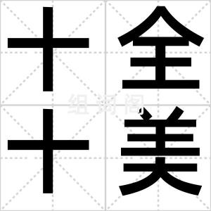 十全十美