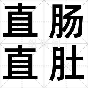 直肠直肚