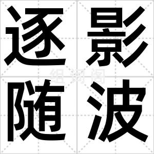 逐影随波