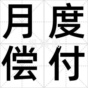 月度偿付率