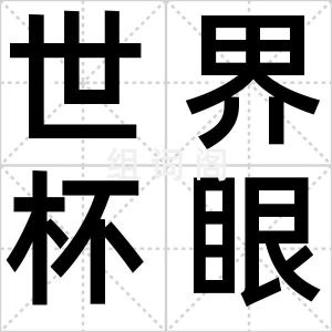 世界杯眼病