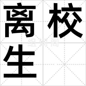 离校生