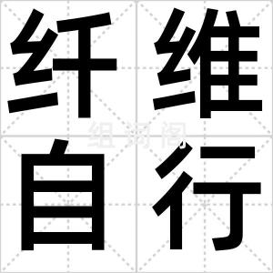 纤维自行车
